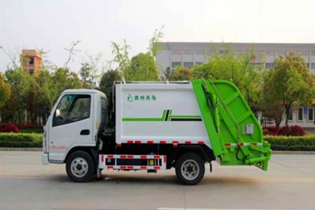 台州国六凯马蓝牌（4方）CLW5040ZYSKL6压缩式垃圾车
